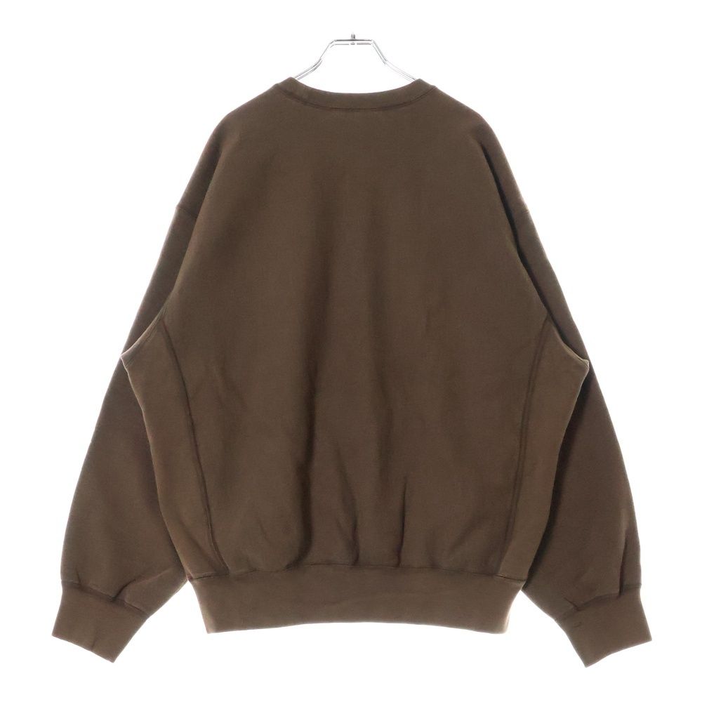 Supreme ブラウン トレーナー SUPREME (シュプリーム) 25SS Washed Box Logo Crewneck