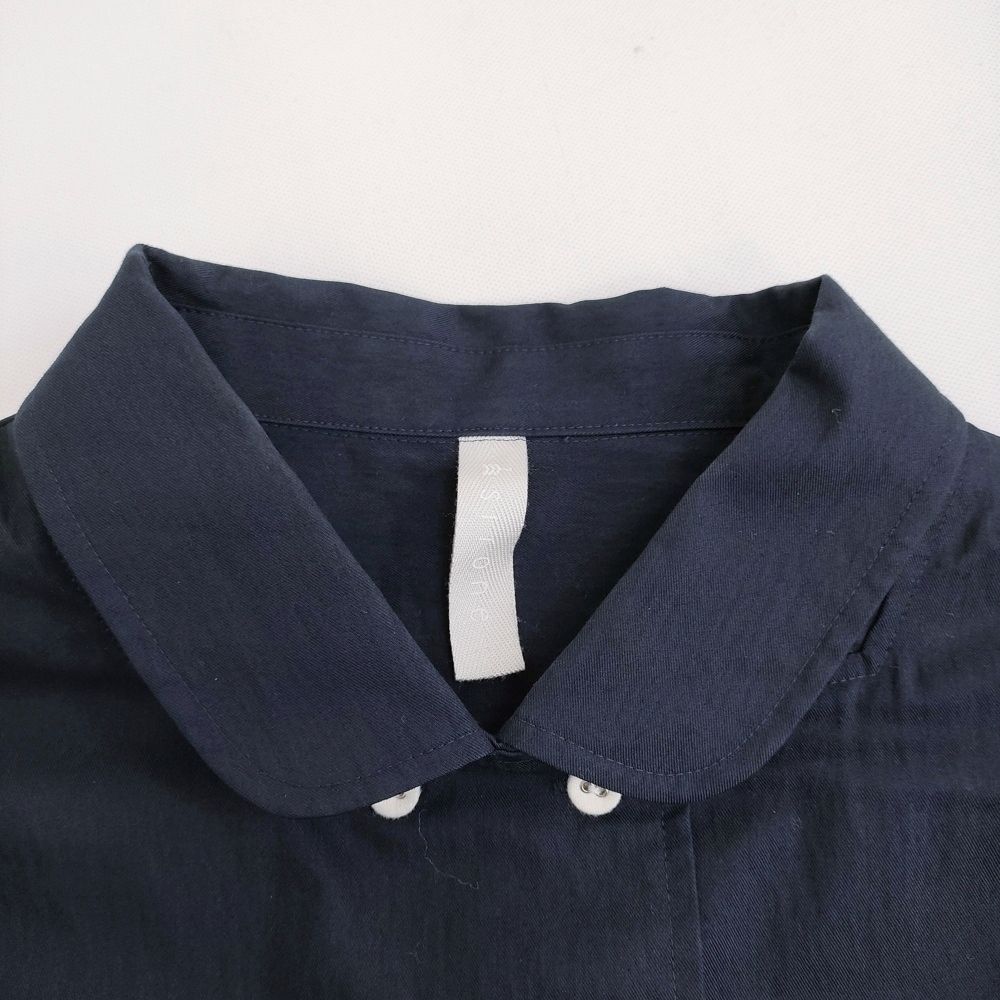 sirone ダブルボタン オーバーサイズコート コットンナイロン サイズS  