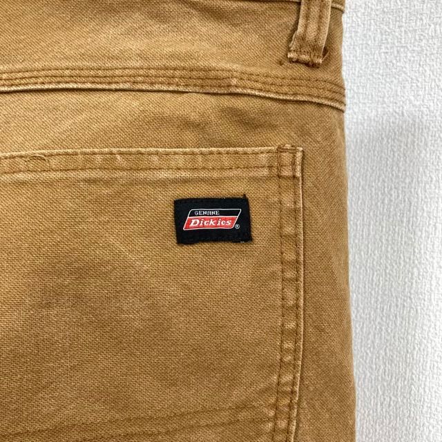 Dickiesキャメルペインターパンツ肉厚ダック地極太ディッキーズ大きい 