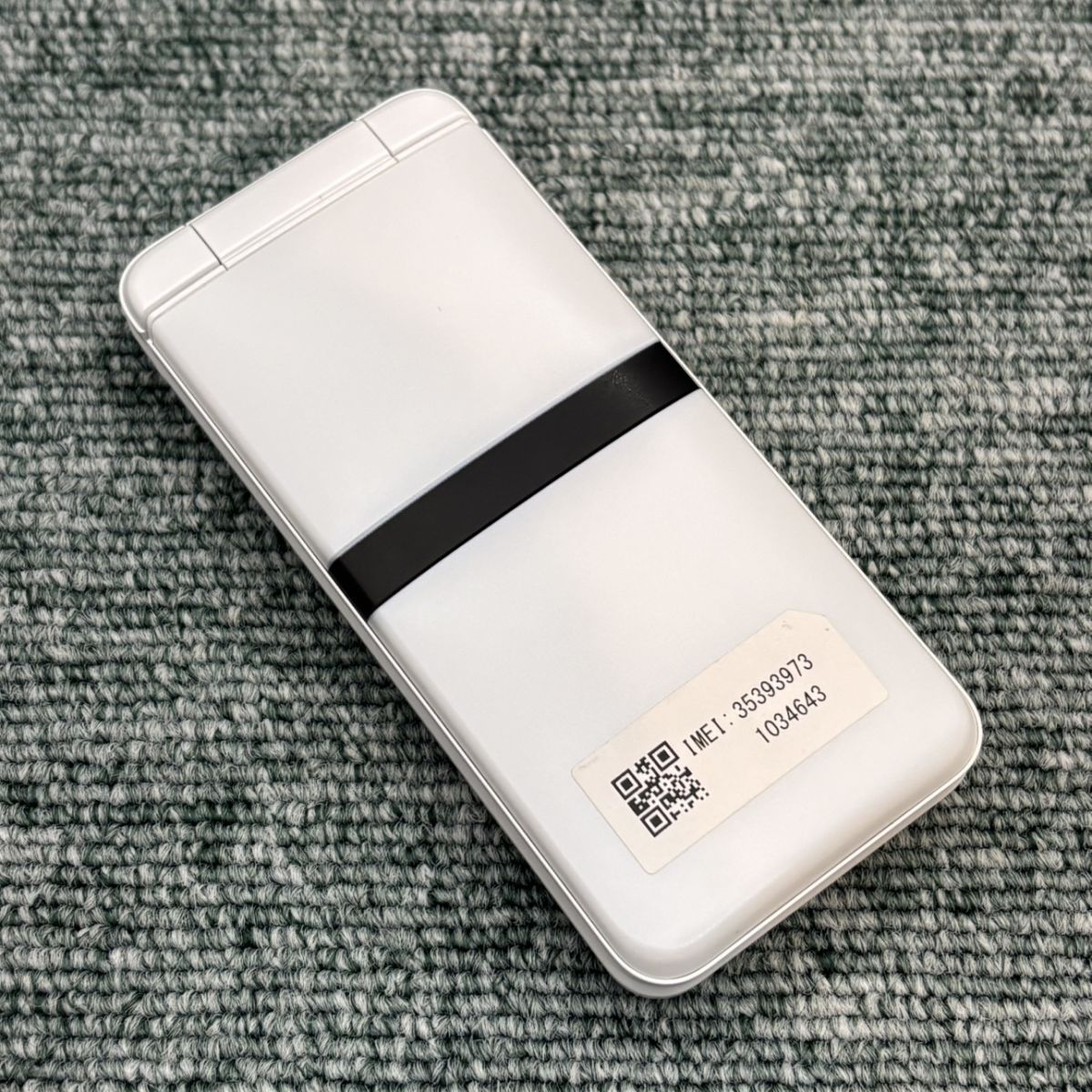 中古品〕 DIGNO docomo KY-42C ガラホ 中古 ガラケー 白 ケータイ KY