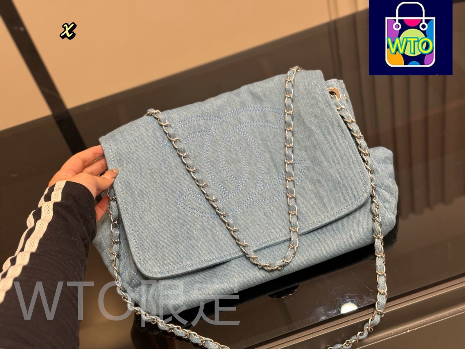 今日特価】Chanel デニム ポストバッグ～送料無料！在庫限定のお