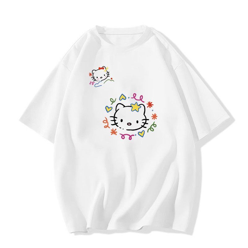 ✨半袖Tシャツ 超可愛いハローキティレディース 夏用 ゆったり