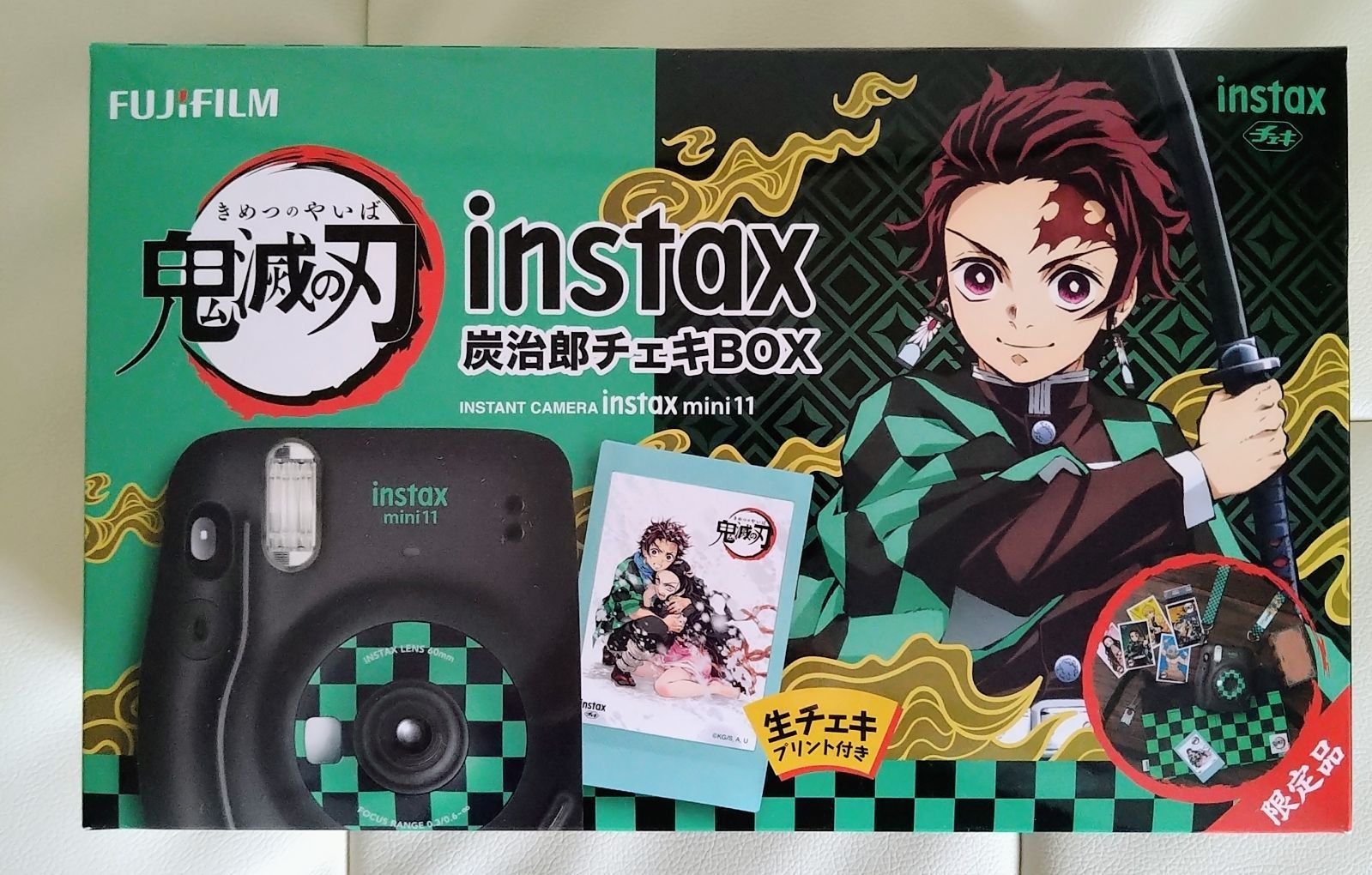 4個まで郵便OK INSTAX MINI 11 キメツノヤイバ タンジロウチェキBOX