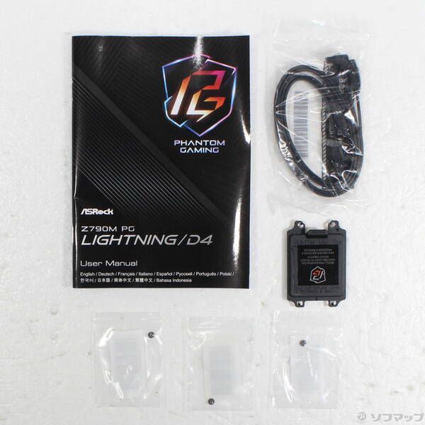  〔 品〕 ASRock Z 790 M PG Lightning D 4 262 マザーボード PCパーツ