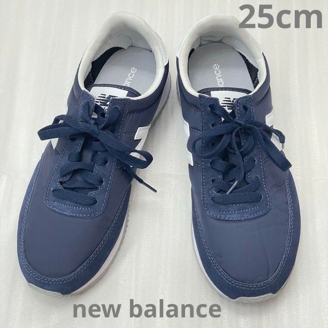 ニューバランス new balance 25cm ネイビー UL720AB スニーカー 靴