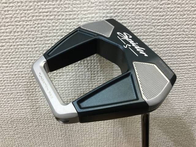 【中古】パター テーラーメイド スパイダーS ネイビーシングルベント/オリジナルスチール[34]//3[8642]杭全本店