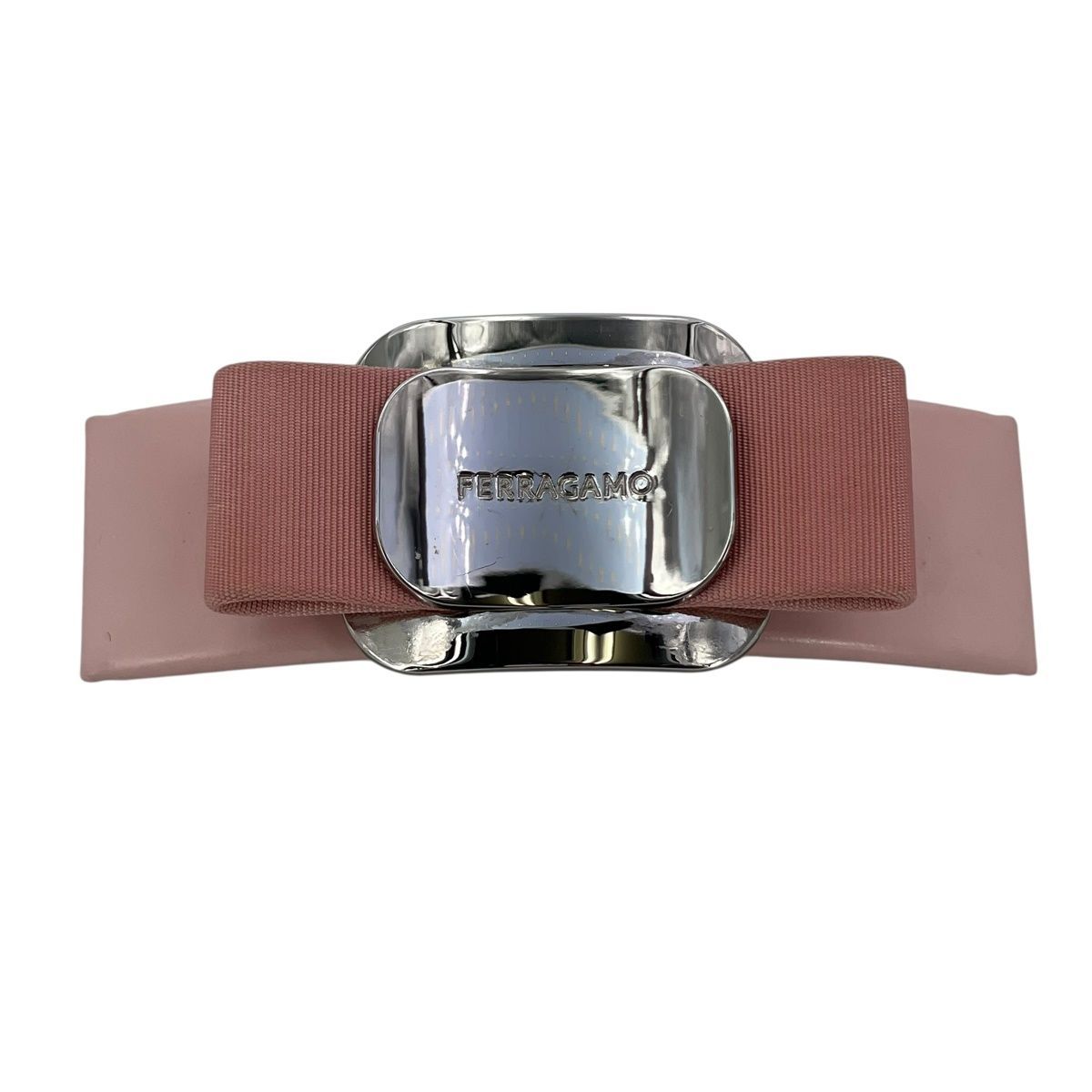 Ferragamo フェラガモ ヴァラ バレッタ ピンク リボン ヘアバンド 髪留め レディース アクセサリー 小物 ファッション 24027827MY