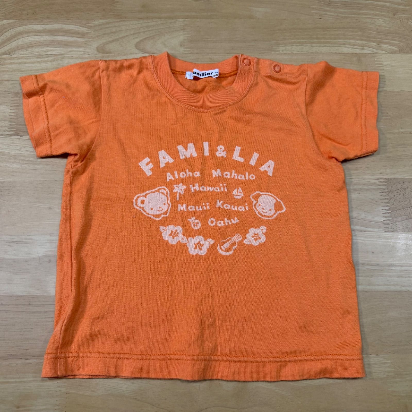 ファミリアTシャツ◎サイズ90 - メルカリ
