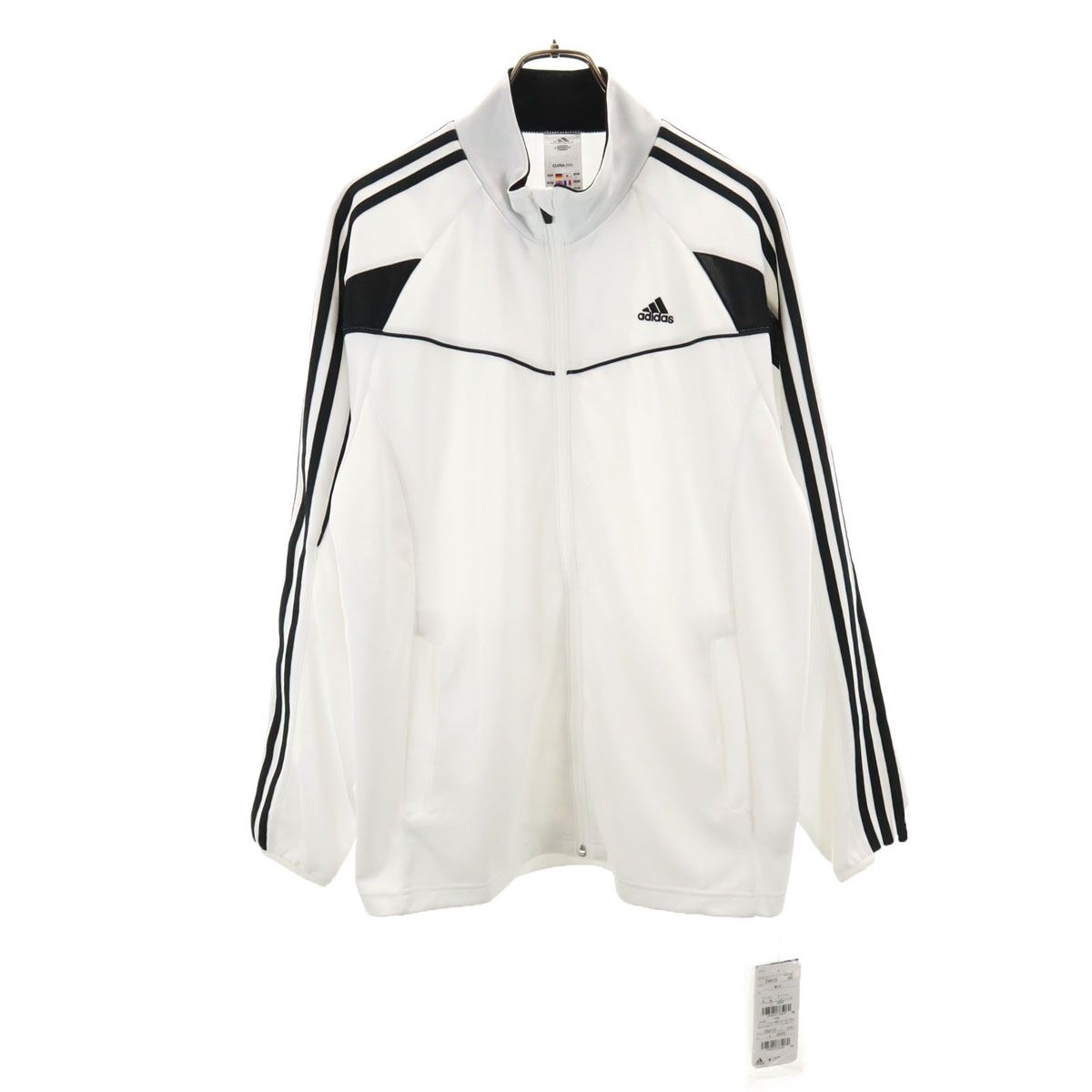 未使用 adidas アディダス トラックジャケット L ホワイト ジャージ 