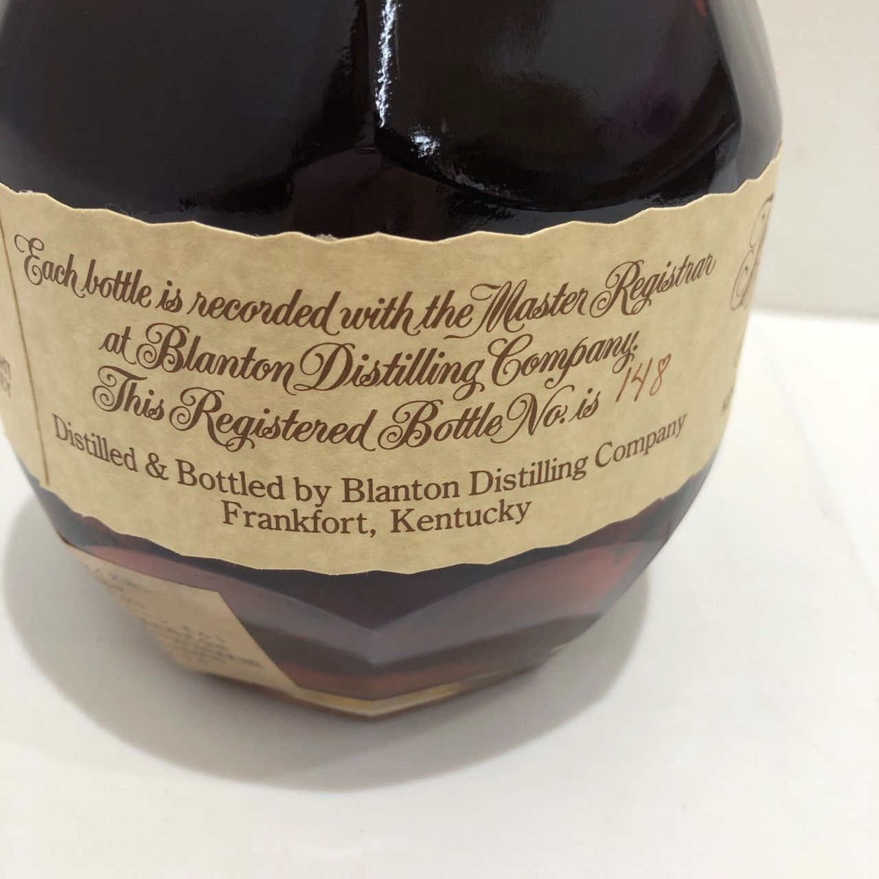 ▽Blanton's ブラントン Single Barrel 1991 シングルバレル
