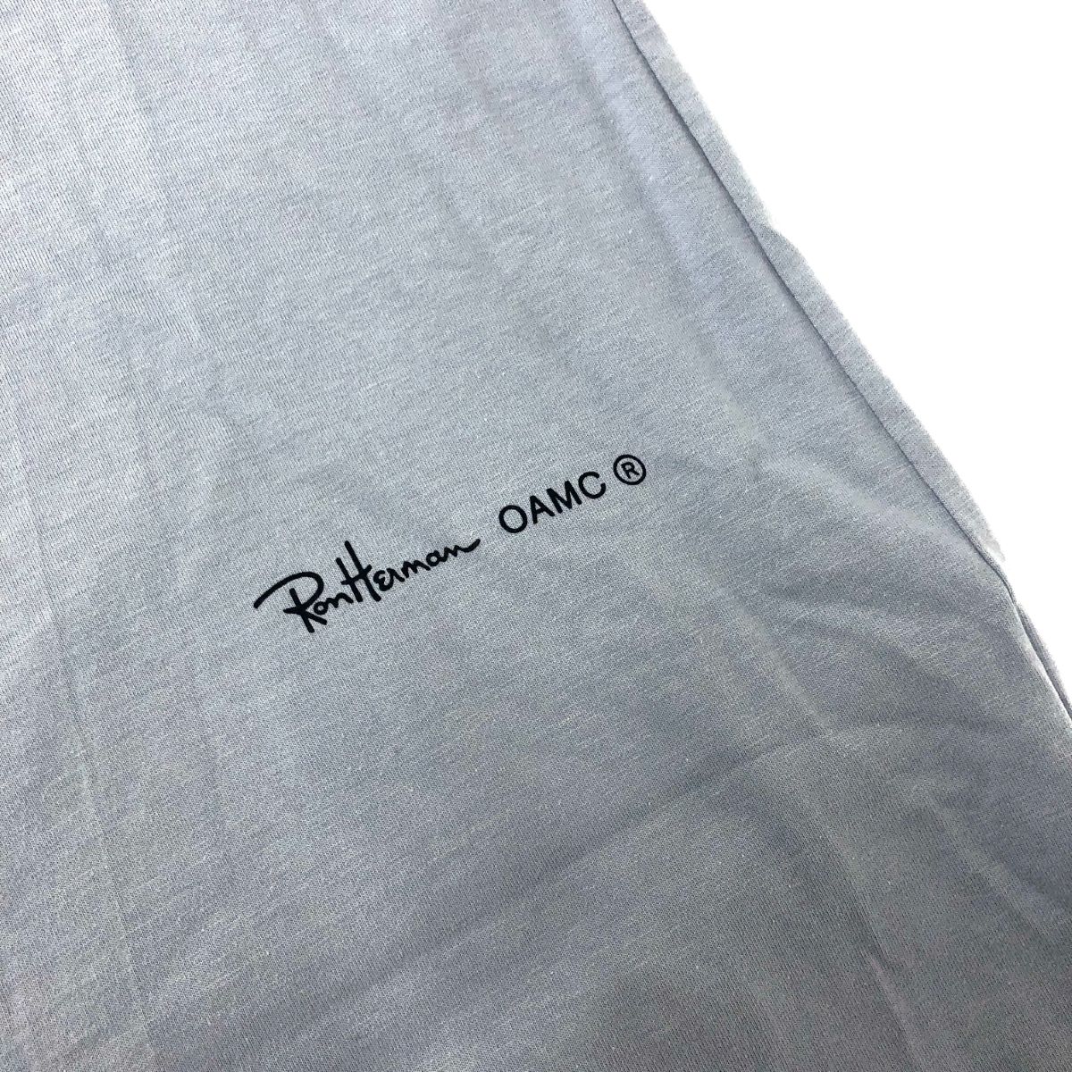 OAMC オーエーエムシー×ロンハーマン プリント カットソー ブルー