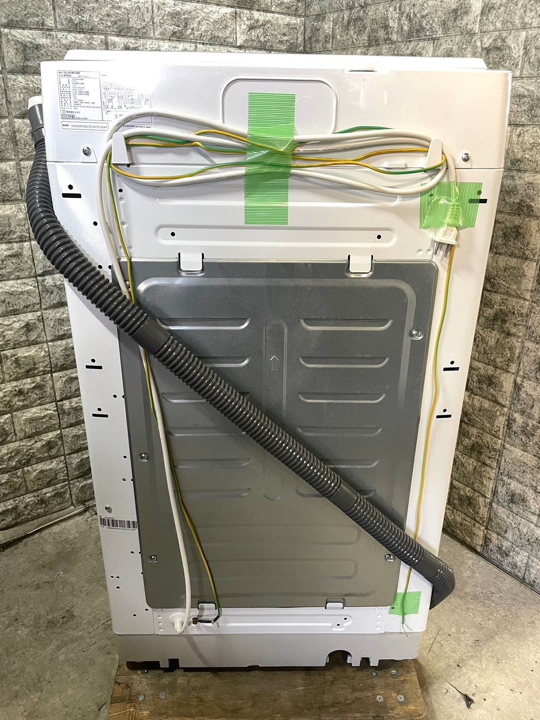 【高年式】大阪送料無料★3か月保障★洗濯機★2023年★NTR60★IS-314 大阪送料無料☆3か月保障付き☆洗濯機☆2022年☆ニトリ☆6kg