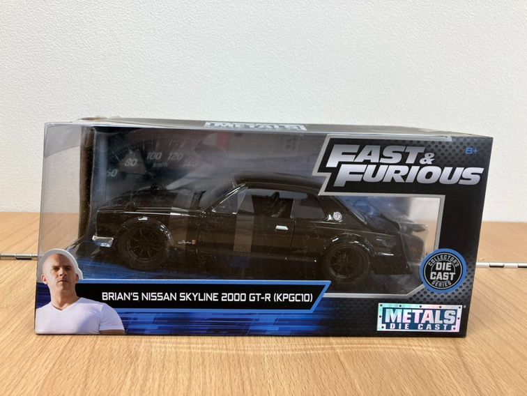 【10％クーポン使用可】E/ワイルドスピード　日産スカイライン　 BRIAN'S NISSAN SKYLINE 2000 GT-R(KPGC10)