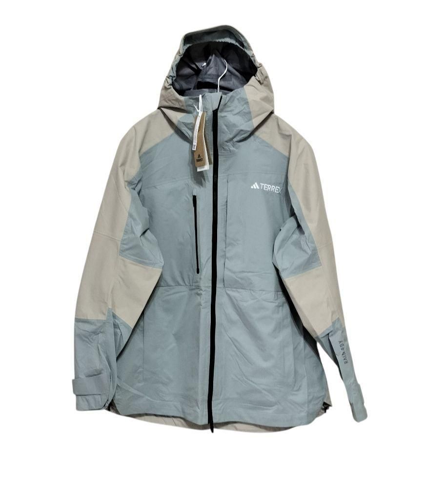 adidas - 【新品】adidas TERREX 防水シェルジャケット レディースXL 紫 アディダス レインジャケット レディース adidas TERREX