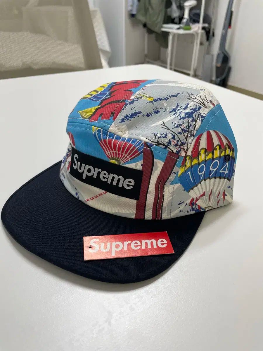 宅配送 Supreme シュプリーム FW08 風船 ロッジ キャンプキャップ ブラック