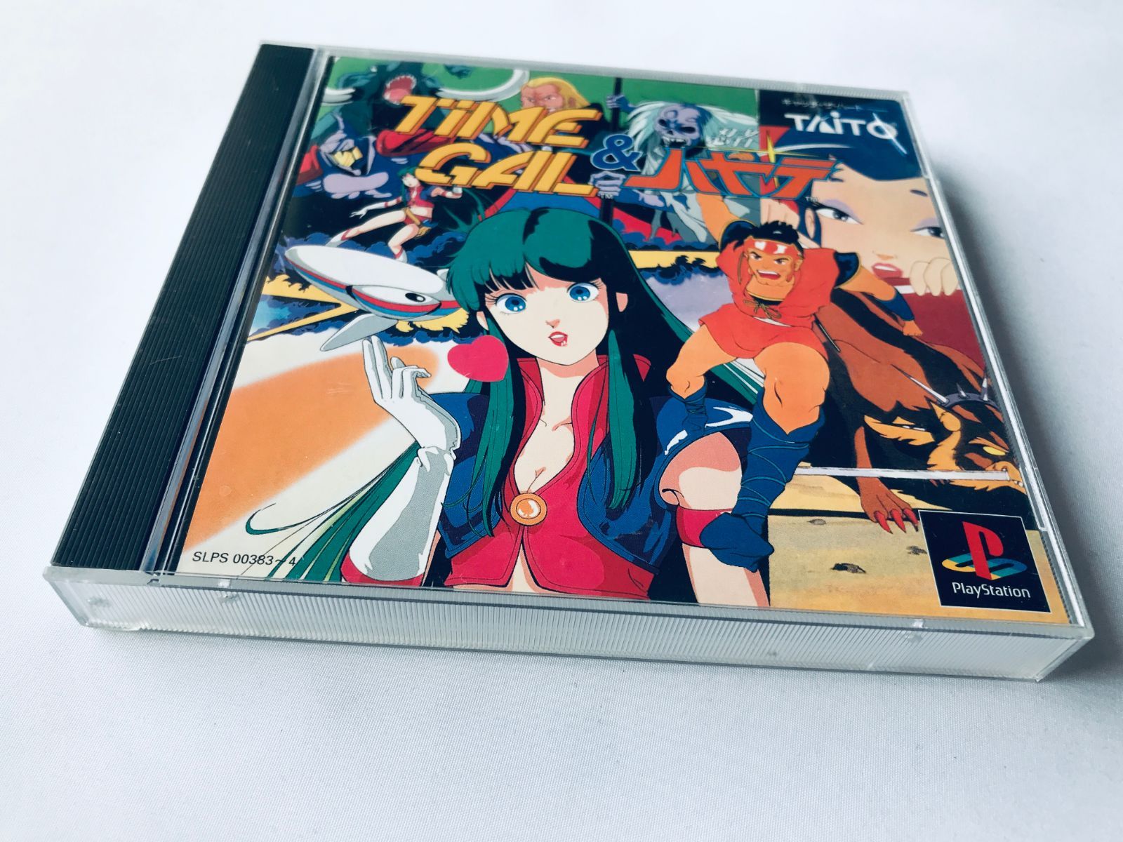 タイムギャル&忍者ハヤテ　PlayStation タイムギャル＆忍者ハヤテ PS TIME GAL Time Gal & Ninja Hayate