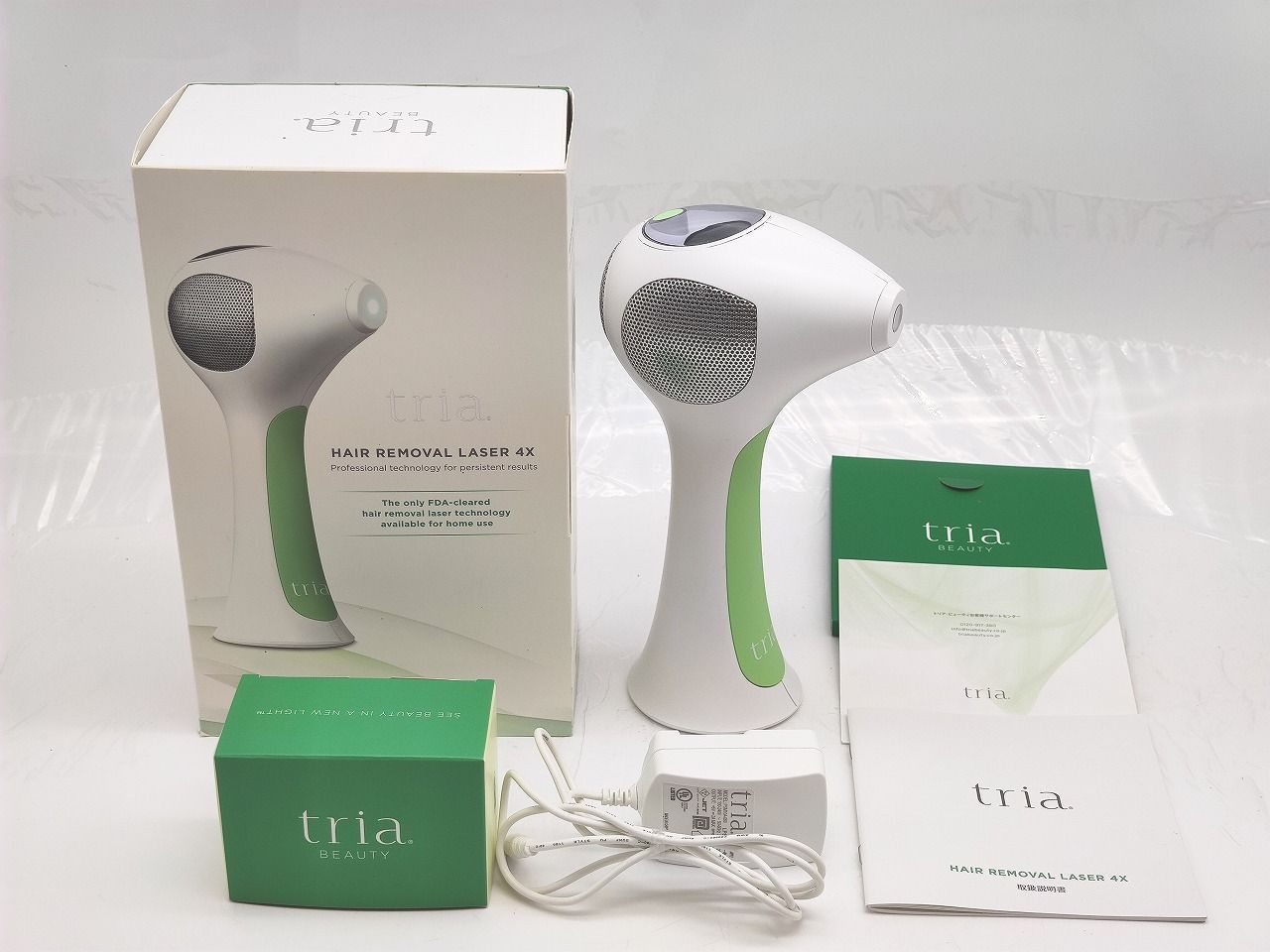 インボイス対応 tria トリア パーソナルレーザー脱毛器 4X LHR4.0 