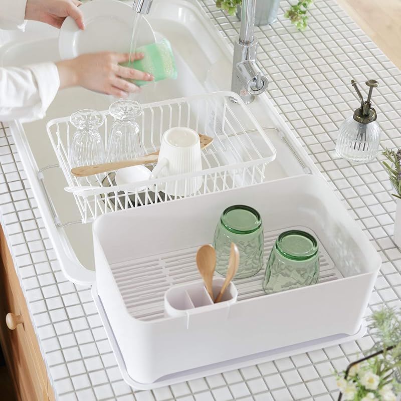 余白 YOHAKU コンパクトにまとまる大容量水切りセット ショコラ MG-0394 0