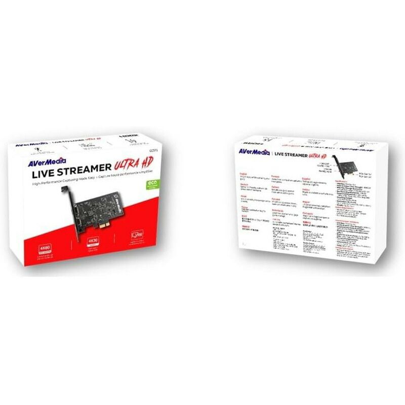 AVerMedia TECHNOLOGIES GC571 LIVE STREAMER ULTRA HD ゲーミング