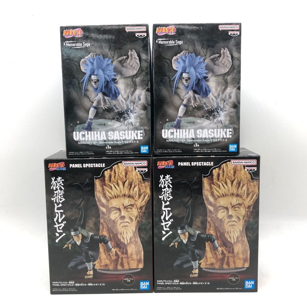 04w2265○プライズフィギュア ナルト 未開封品4個セット NARUTO-ナルト 