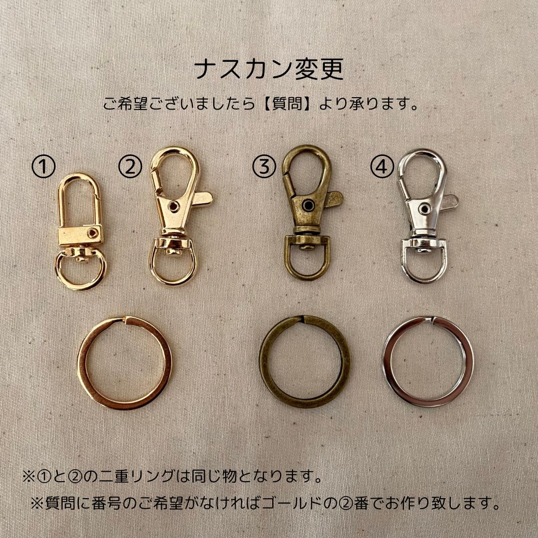 ミモザ】パラコード スマホショルダー ストラップ ハンドメイド