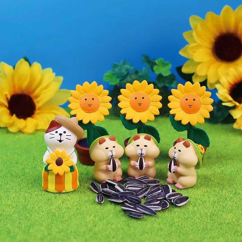 猫と和風ミニチュアセット 水槽飾り 猫 2個セット 置物 和風 ネコ 猫 玄関 インテリア 置物 おしゃれ オブジェ 卓上 プレゼント ミニ ねこ 雑貨 置き物 飾り 動物  雑貨 かわいい クリスマス 誕生日 ギフト プレゼント