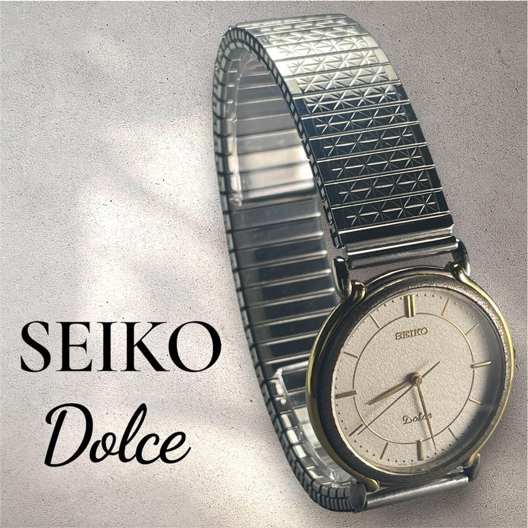 SEIKO セイコー Dolce ドルチェ 5E31-6090 住友銀行 永年勤続記念 電池 