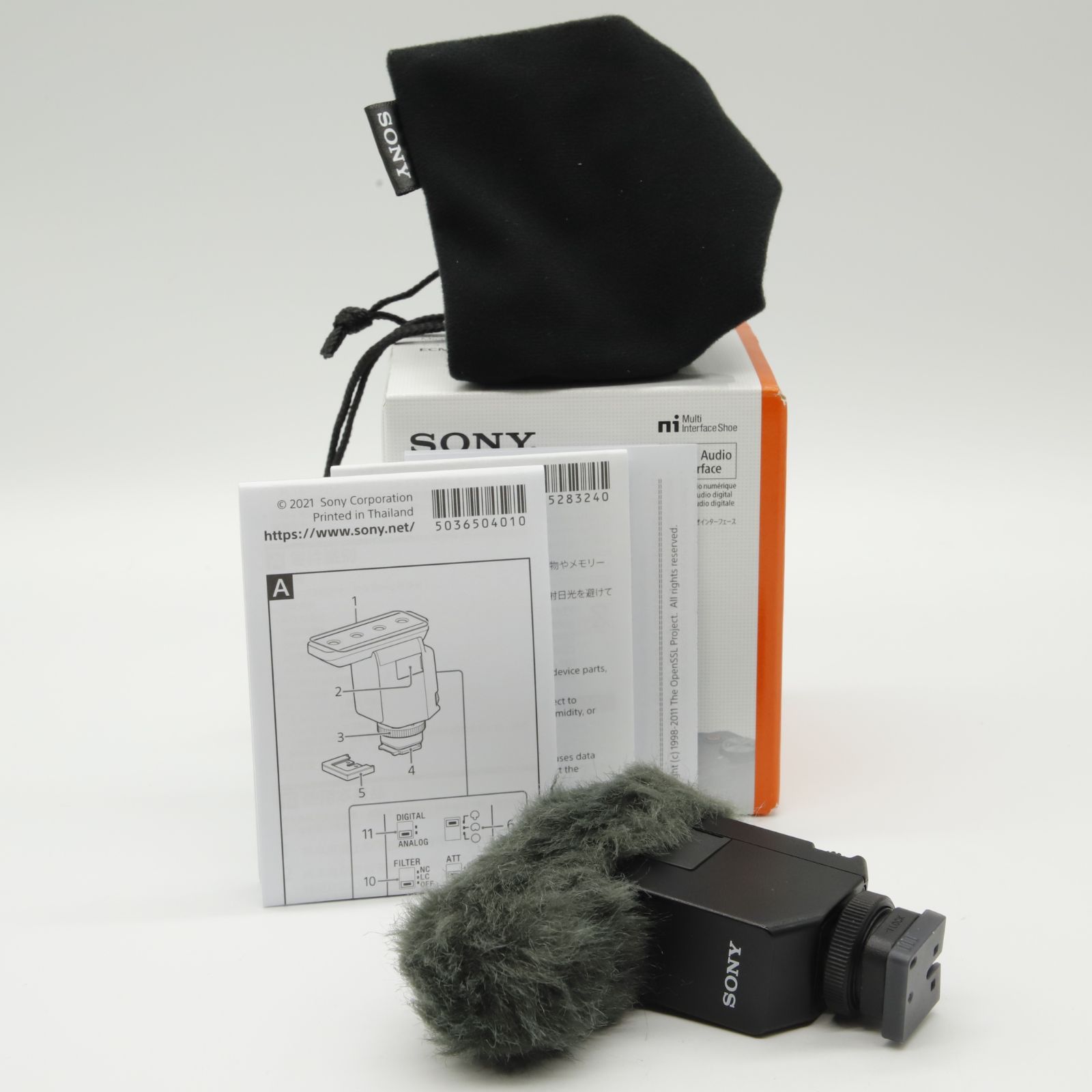 □ほぼ新品□ SONY(ソニー) カメラ用マイク ショットガンマイクロホン 