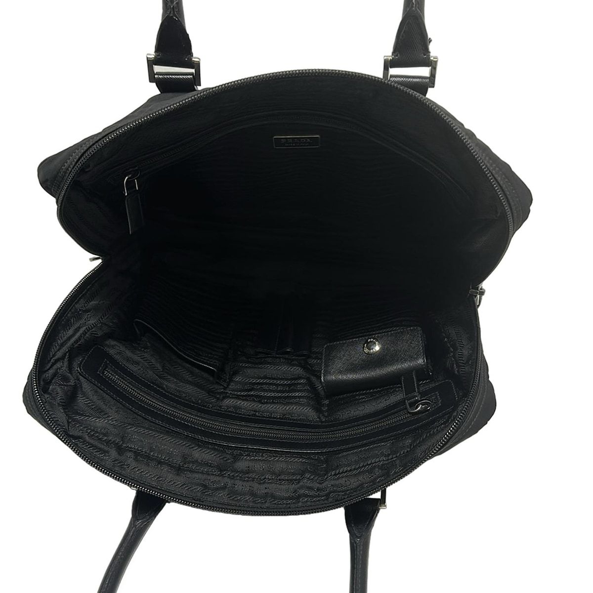 PRADA プラダ ビジネスバッグ - 黒 本体ロックなし レザー DECORATOM_COM_BR
