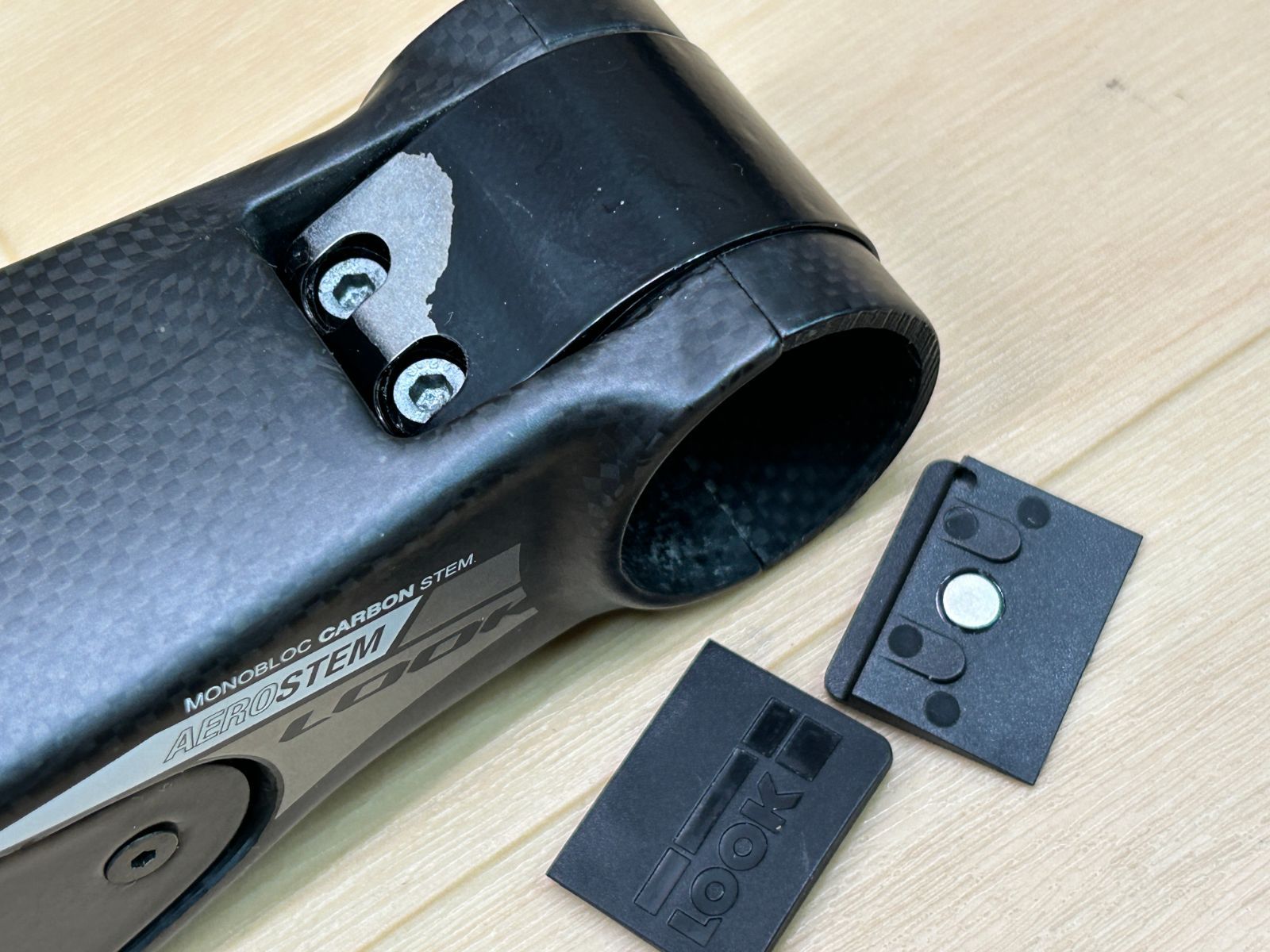 ルック look design stem 80mm アルミステム Look Design 3D Forged 7Degree Aluminum Stem (Black) (80mm