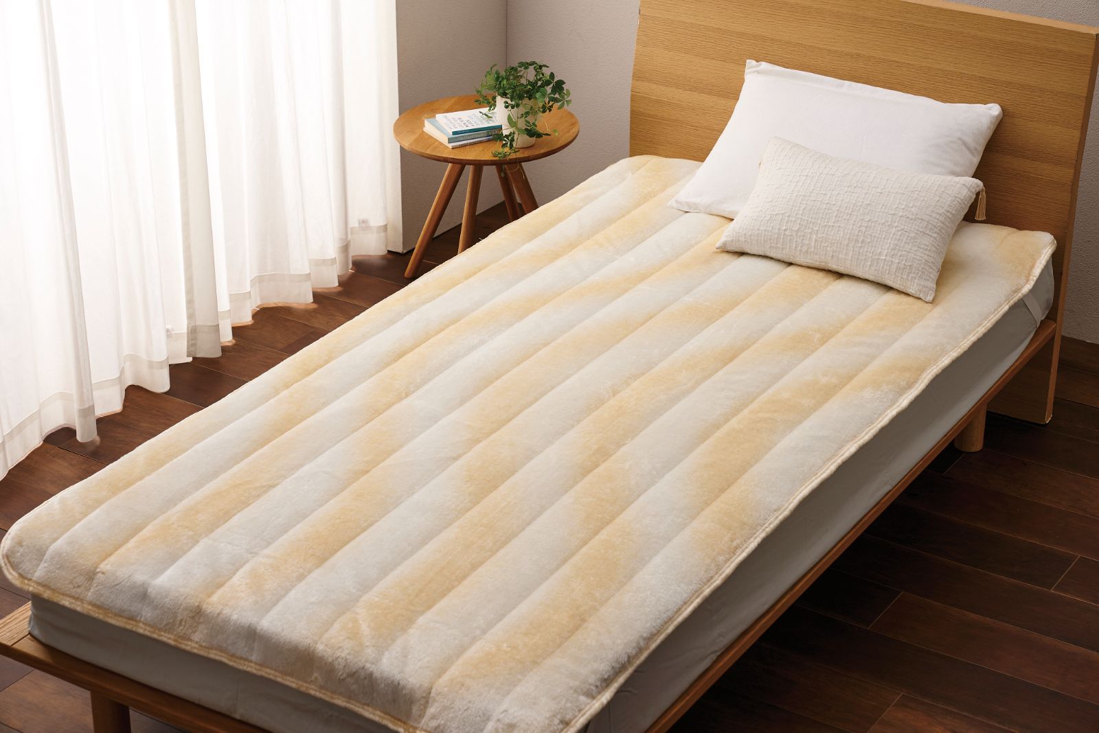 ふわふわあったか敷パッド2枚セット