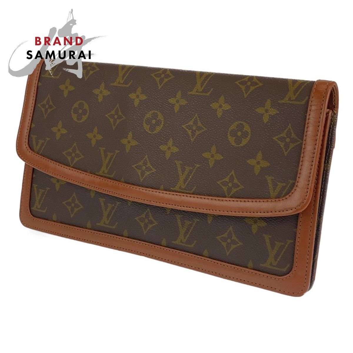 LOUIS VUITTON ルイヴィトン ヴィンテージ モノグラム ポシェット ダムGM ブラウン PVC M51810 クラッチバッグ メンズ  403883【中古】 - メルカリ