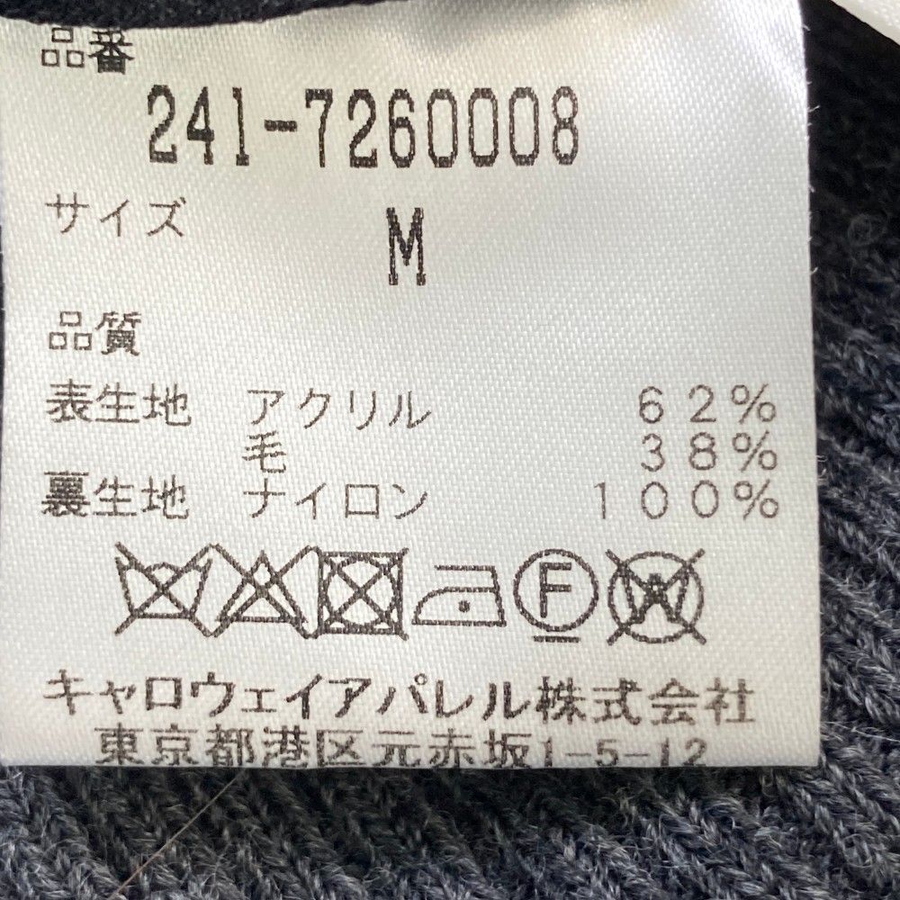 サイズ：M CALLAWAY キャロウェイ レッドレーベル 裏地付 ニット