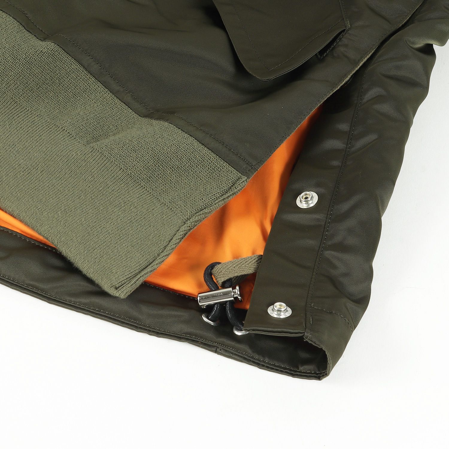 Sacai サカイ ナイロンツイル ダブルジップ ブルゾン Nylon