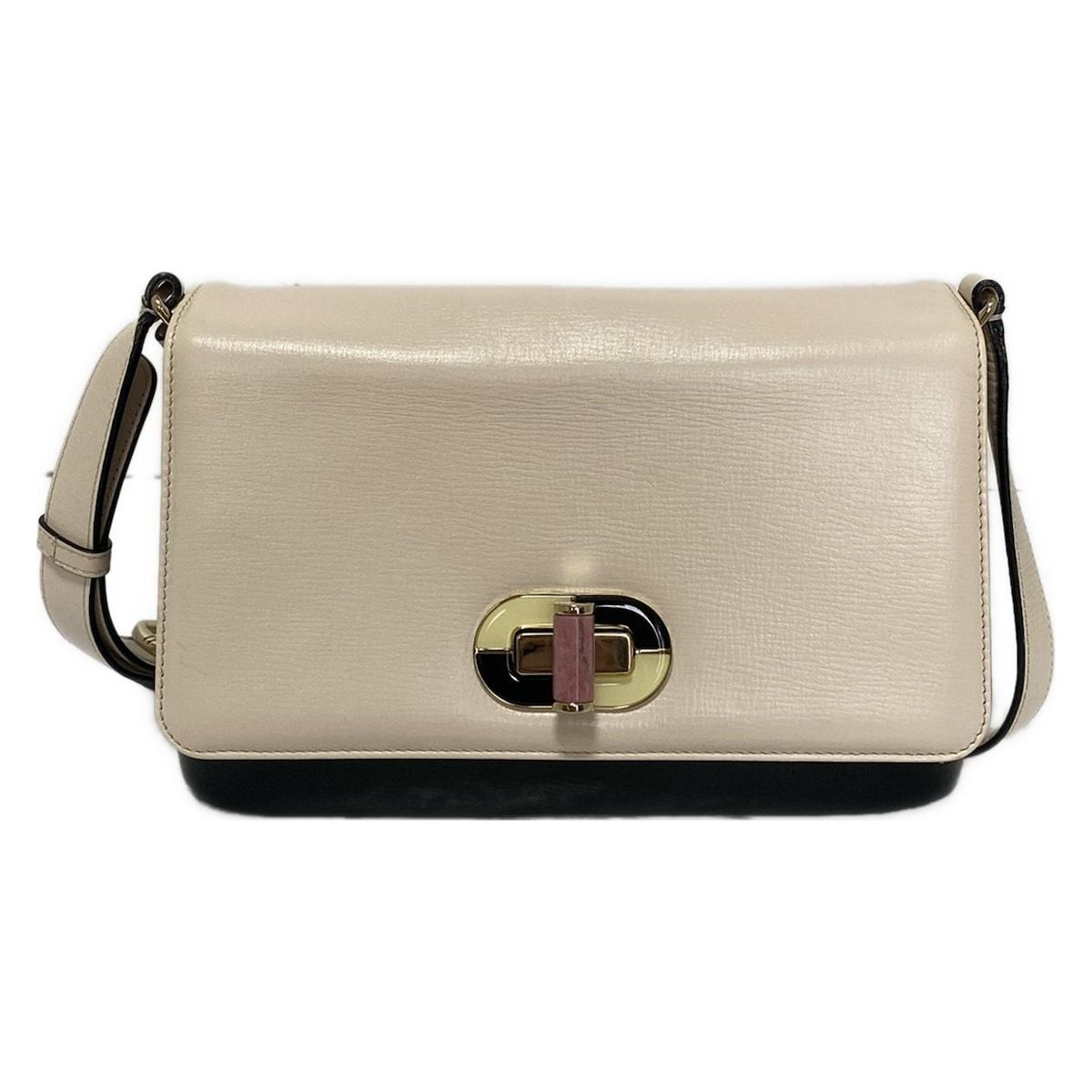 BVLGARI(ブルガリ) ショルダーバッグ イザベラ・ロッセリーニ ベージュ  