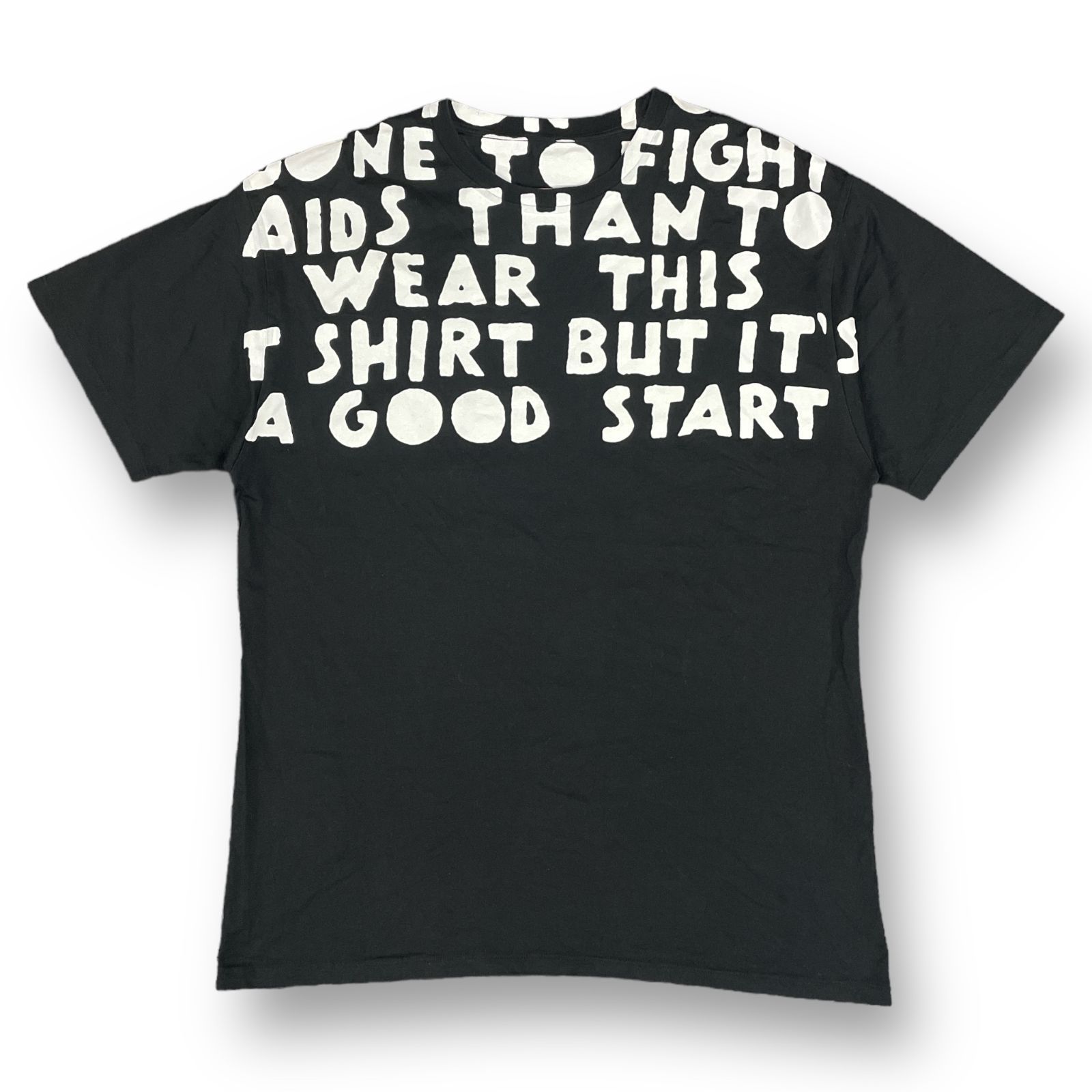 国内正規 Maison Margiela 22SS AIDS TEE エイズティーシャツ メゾン