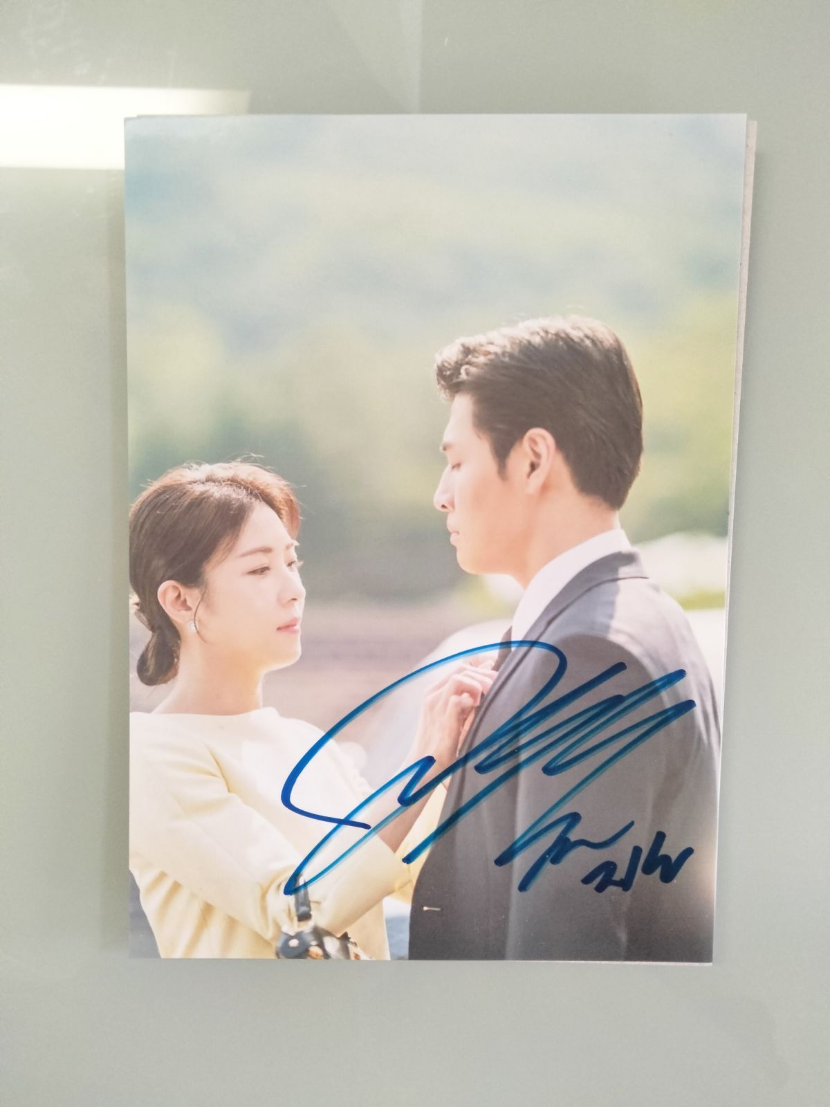 ハ・ジウォン直筆サイン入り2Lサイズ写真…Ha Ji-won … ハ・ジウォン直筆サイン入り2Lサイズ写真…Ha Ji-won