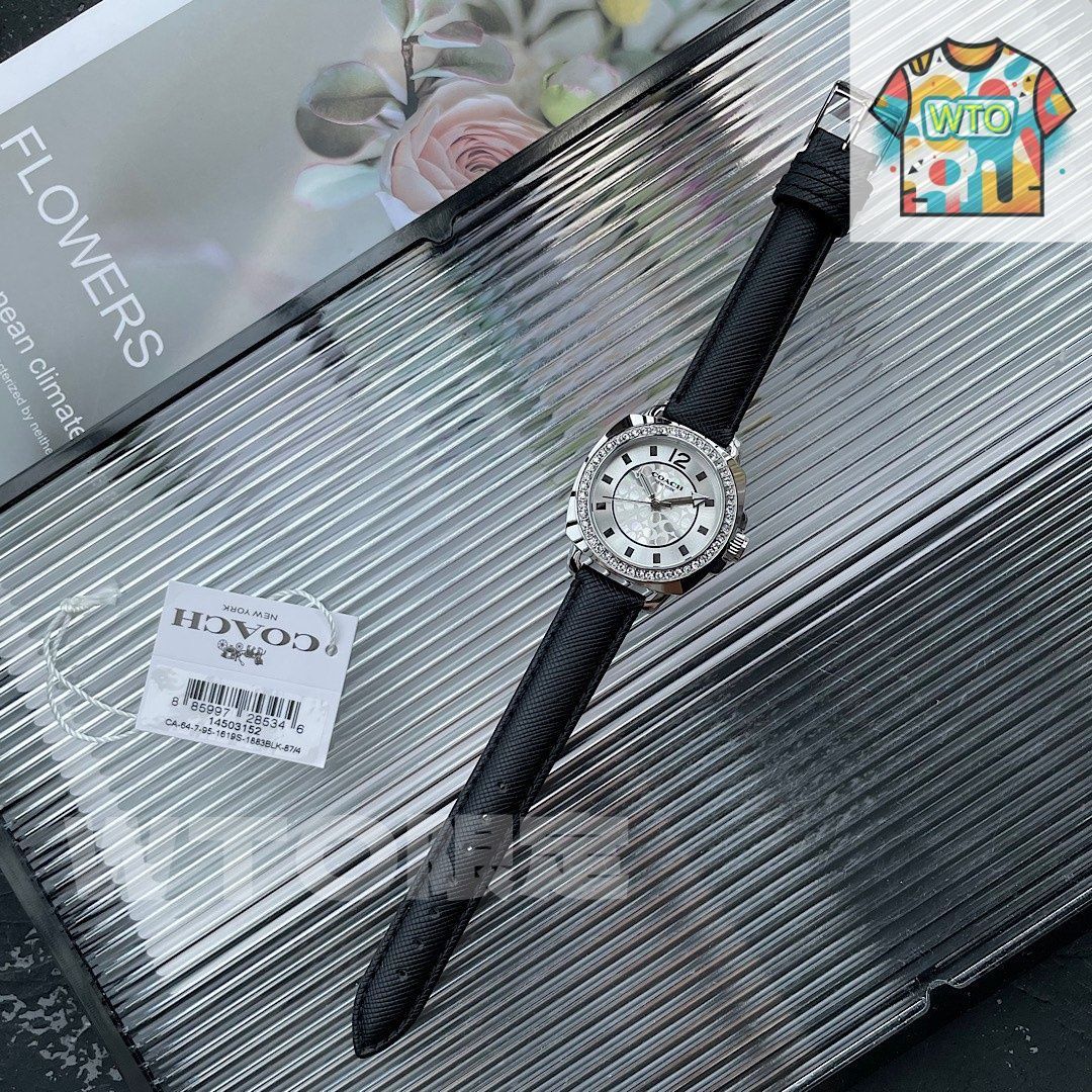 COACH コーチ レディース腕時計 36mm｜スワロフスキークリスタル