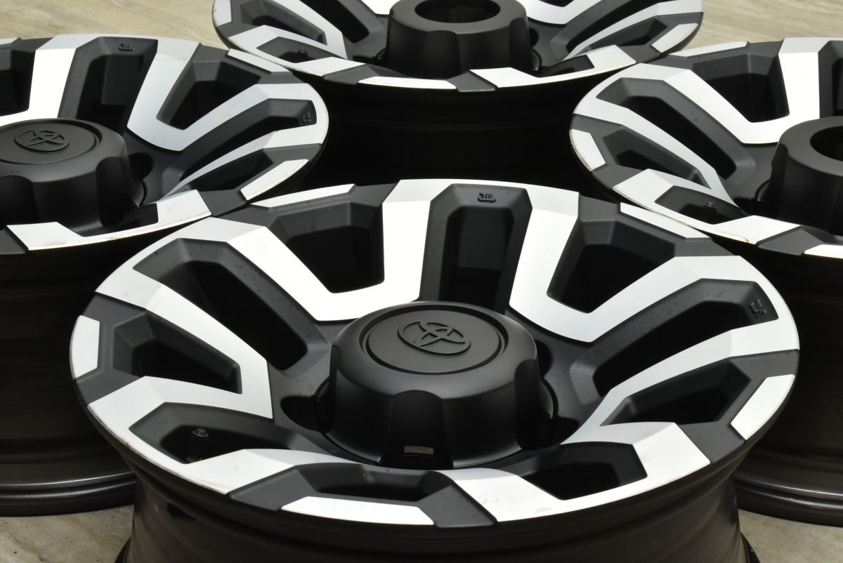 新車外し トヨタ GDJ76 ランドクルーザー 70 再再販 純正 16in 7J ±0 PCD150 4本 GRJ76 HZJ76 流用 スタッドレス用にも 納車外し