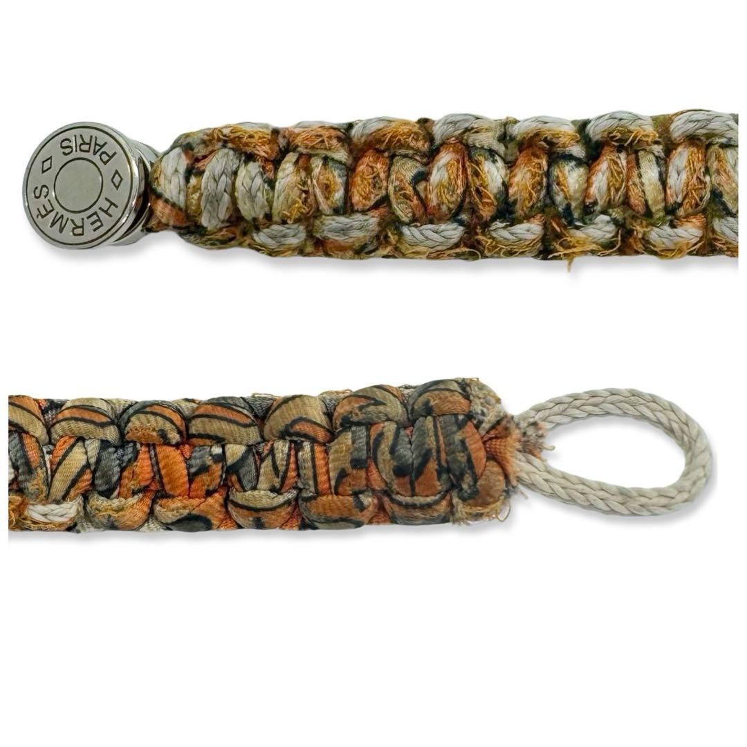 【極美品】HERMES エルメス セリエ キッドシルク ブレスレット 極美品】HERMES エルメス セリエ キッドシルク ブレスレット