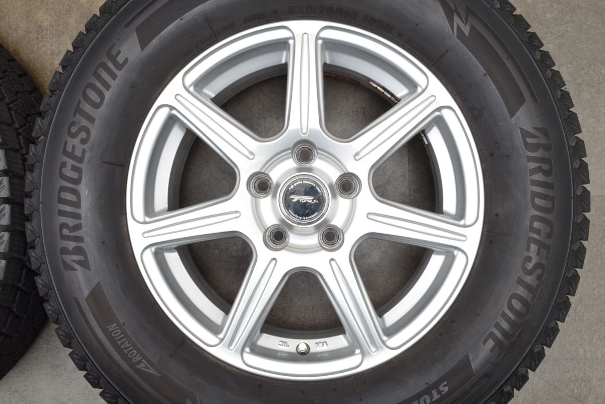 ★バリ山 225/65R18 ブリヂストン ブリザック DM-V3 19年製4本 ブリザック 【2024年製】 BRIDGESTONE 225/65R17 102S BLIZZAK