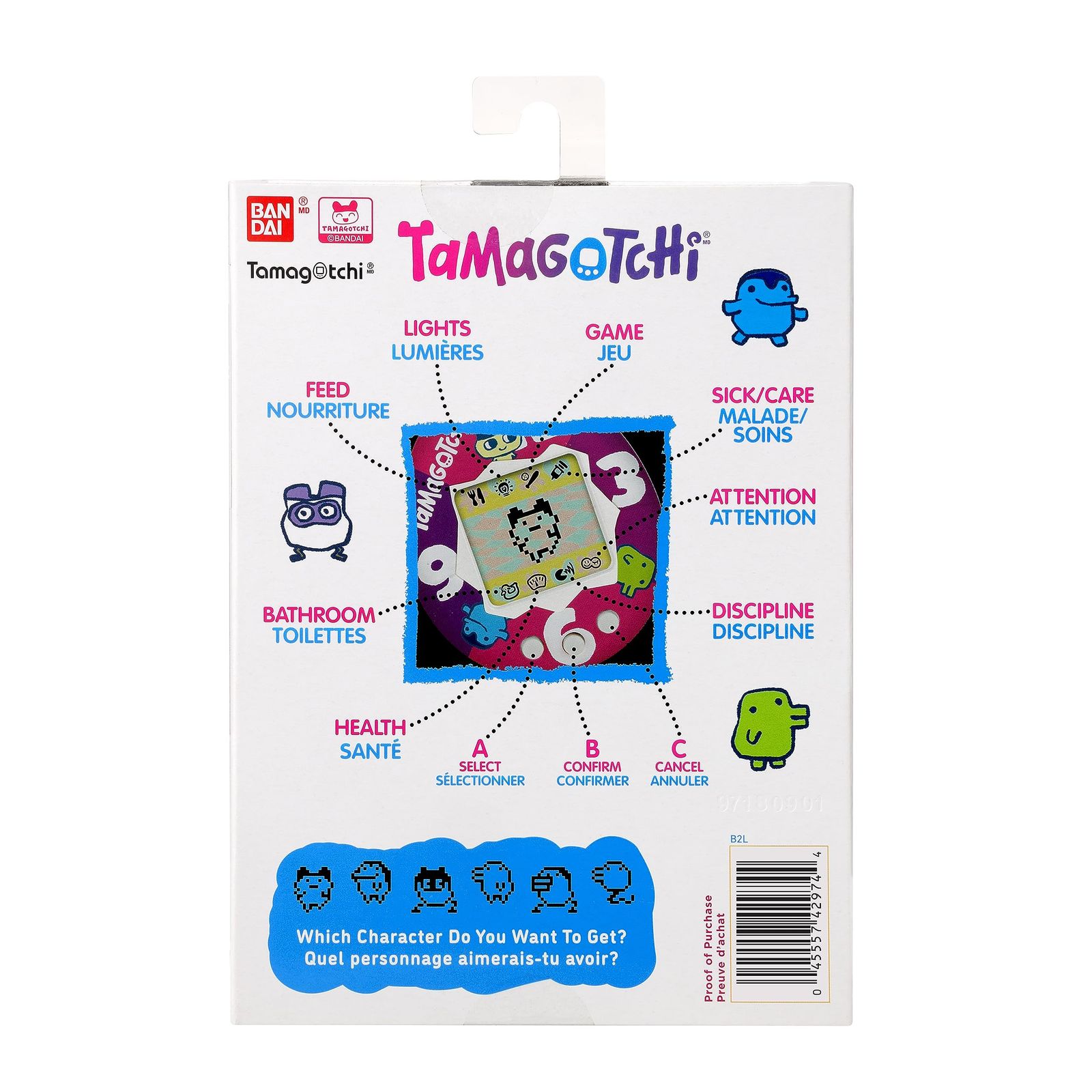 オリジナル Tamagotchi (たまごっち) ネオンライト 電子ゲーム [日本語