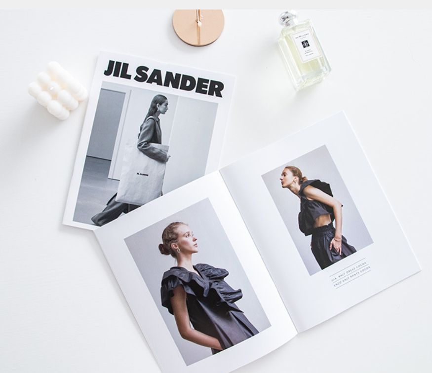 大人気！ダミーブック JIL SANDER ジルサンダー 冊子 撮影 インテリア