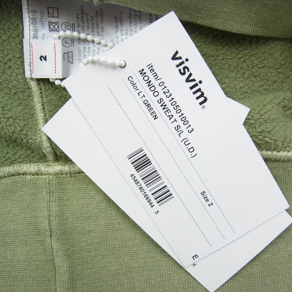 VISVIM ビズビム 23SS 0123105010013 MONDO SWEAT S/L ノースリーブ 