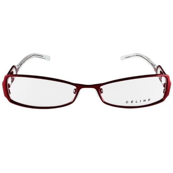 訳あり アウトレット セリーヌ フレーム 伊達 度付き 度入り メガネ 眼鏡 CELINE VC1243S 55サイズ 0648 レディース スクエア プレゼント ギフト