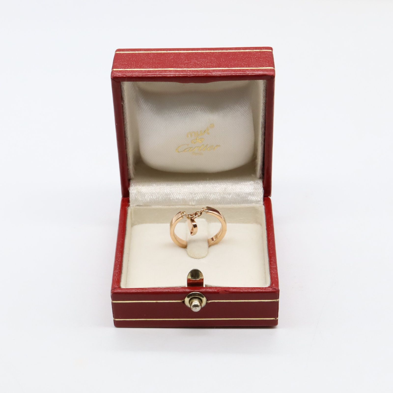 正規品Cartierカルティエ モナムール K18PG 11号リング 正規品Cartier