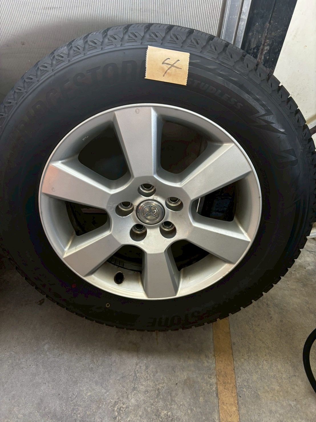 純正アルミホイール