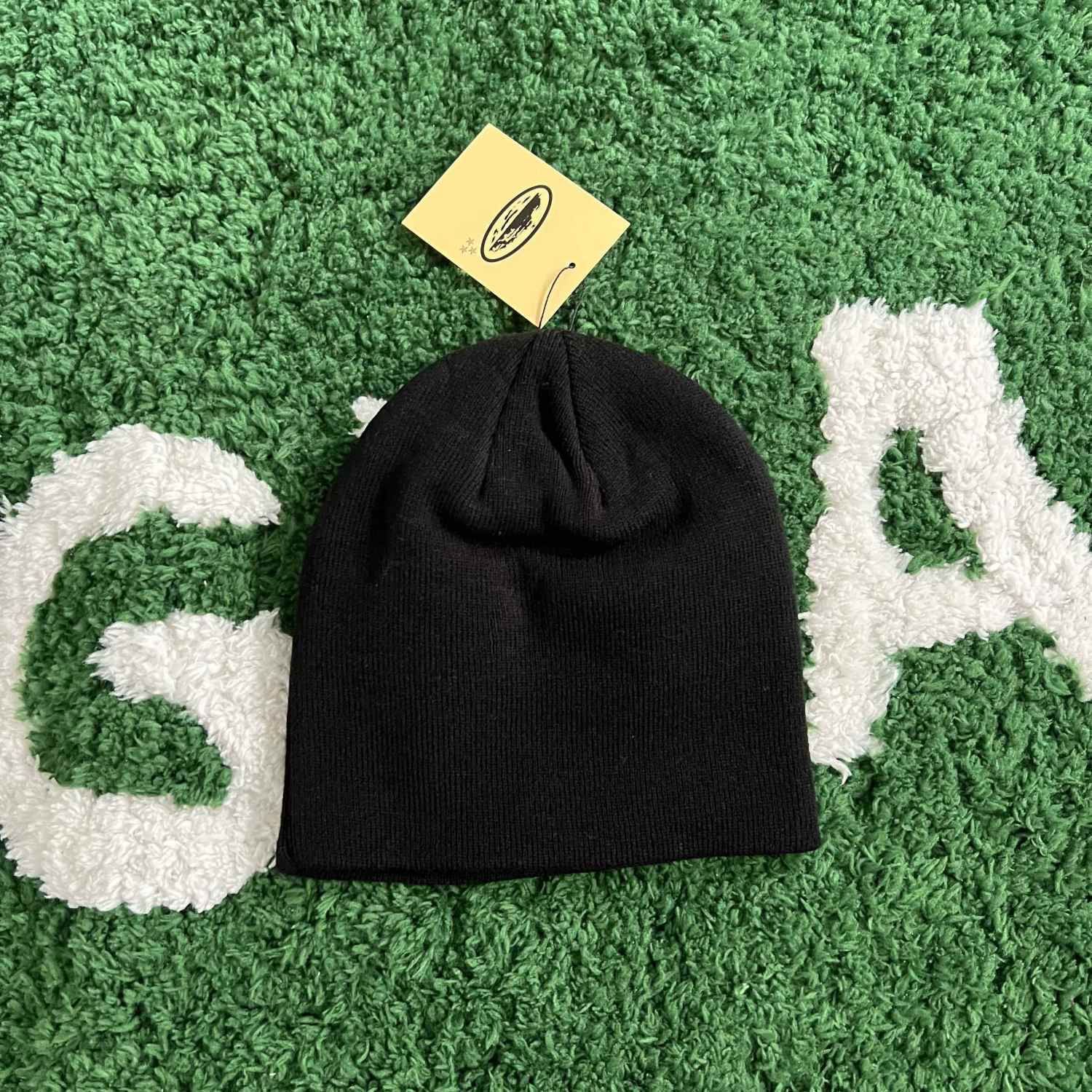 CORTEIZ MIRCO ALLSTARZ SKULLY BEANIE ニット帽子 ブラック - メルカリ