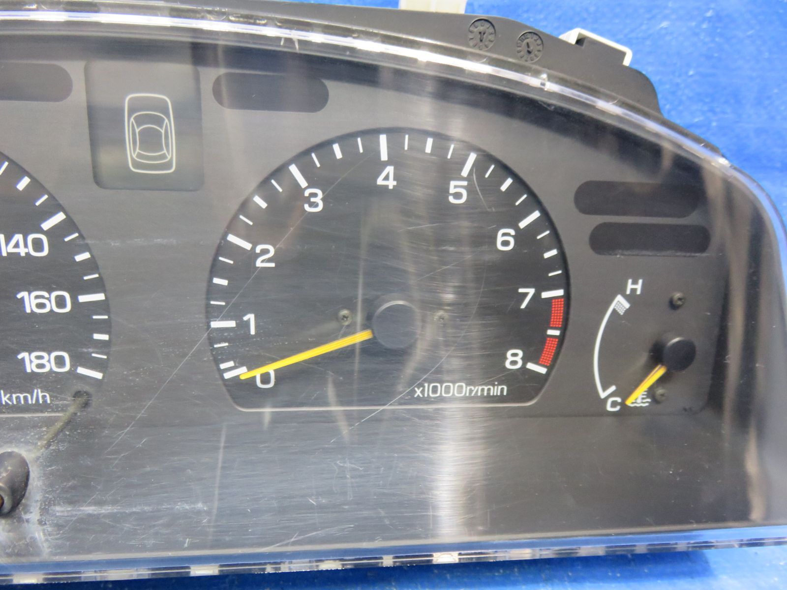 LA6614 スバル BC5 レガシィ RSターボ 5MT スピードメーター タコメーター 走行距離 133 800km 純正 小傷 FFCRYSTALESIA_COM