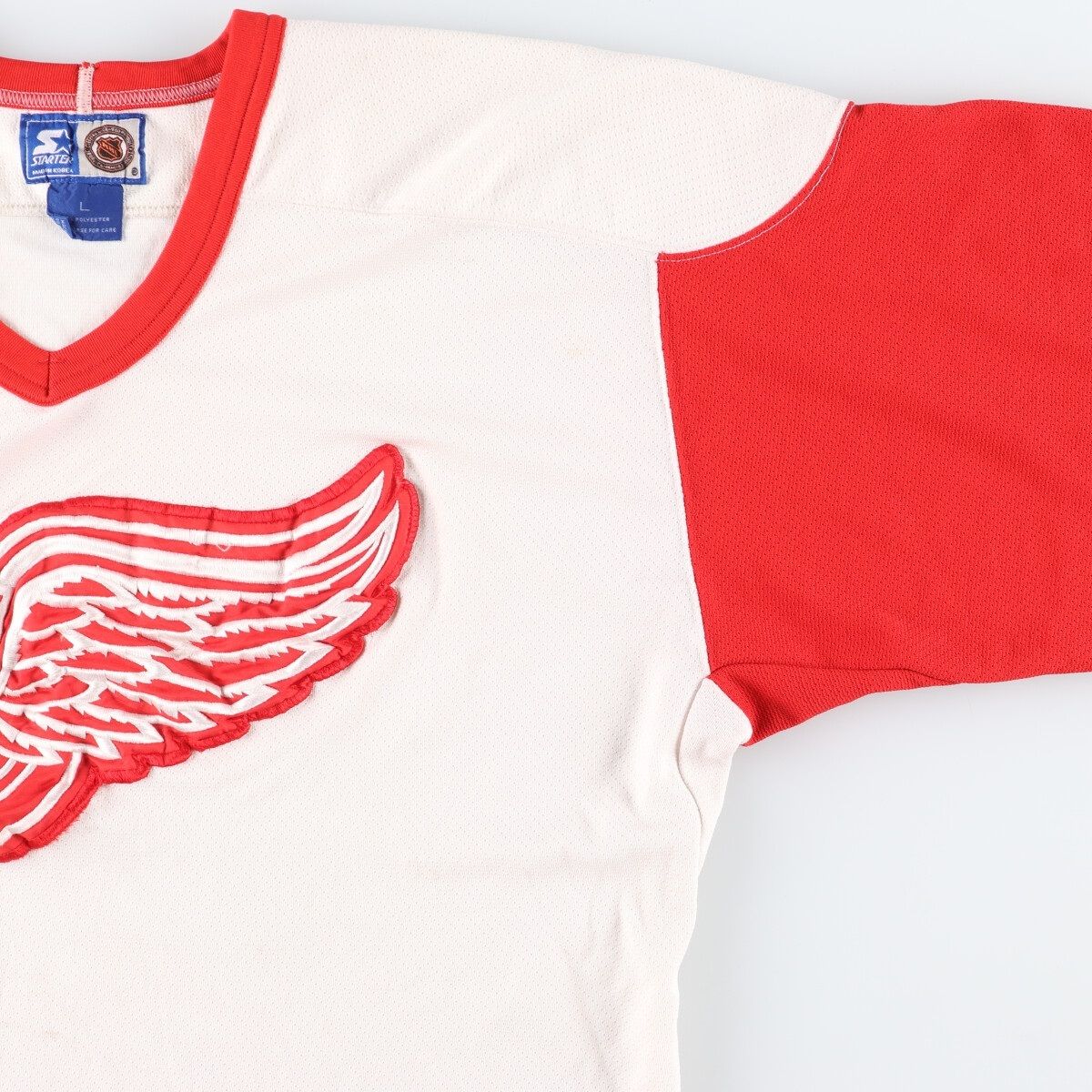 古着 90年代 スターター Starter NHL DETROIT RED WINGS デトロイト 